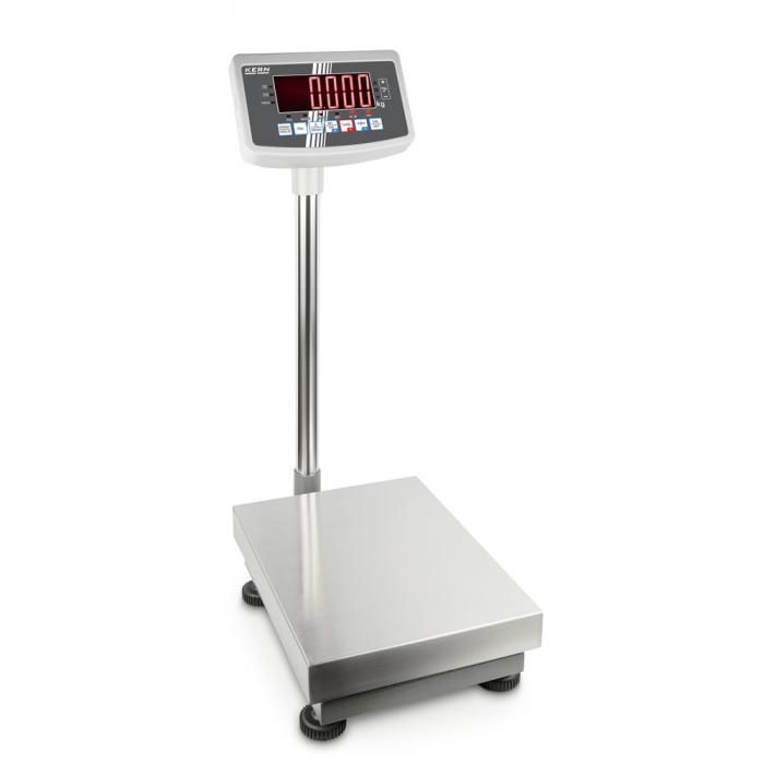 Platform scale - EFC - max. weighing range 30 to 300 kg - readability 2 to 10 g