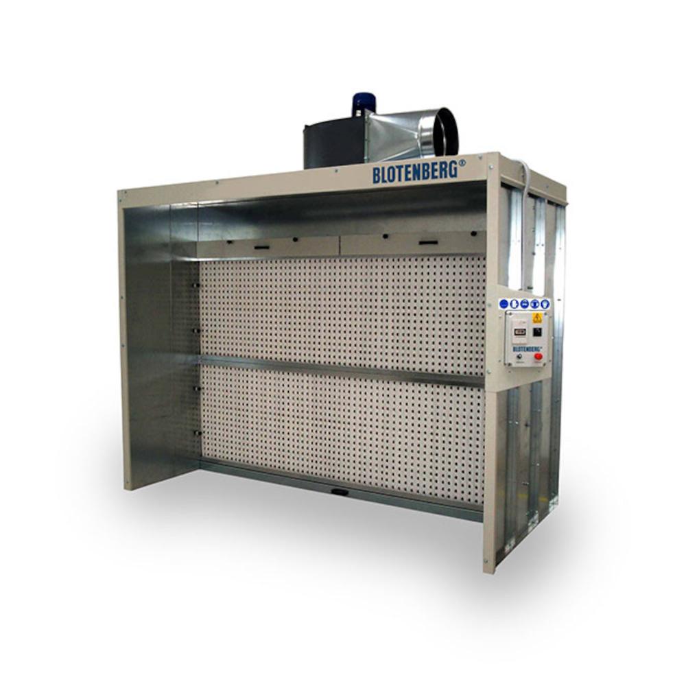 Pared de extracción PAINTBOX CARBO - 1,5 a 4,0 kW - 8000 a 25000 m³/h - Anchura de trabajo de 2 a 6 m