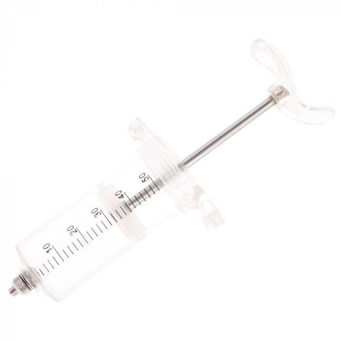 Doseringssprøyte TU Flex-Master - plast - med påtrykt fyllingsskala - med Luer-Lock eller tråd - 10 til 50 ml