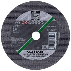 Disco da taglio - PFERD SG-ELASTIC - per acciaio - Grana 24 - Prezzo al pezzo