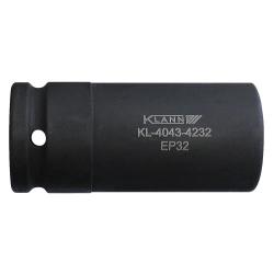 Chiave a bussola Gedore - Attacco 3/4" - Larghezza trasversale EP32 - Lunghezza 90 mm - Prezzo al pezzo
