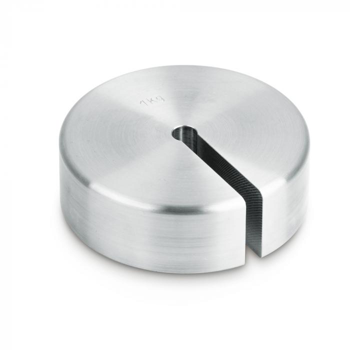 Slotted weights OIML M1 - 1 cN to 100 N - finely turned stainless steel