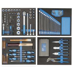 Gedore tool assortment - in CT module, 147-piece - Tools in metric version