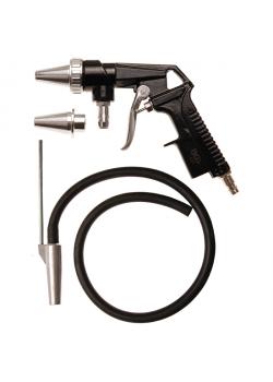 Sandstrahlpistole - ¼ Zoll Druckluftanschluss - Luftverbrauch 425 l/min - 6 mm Düse - mit Ersatzdüse