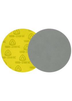 Grinding disc FD 500 - disc Ã˜ 125 to 150 mm - grit 1000 to grit 3000 - hook and loop fastening - pack of 10 - price per pack