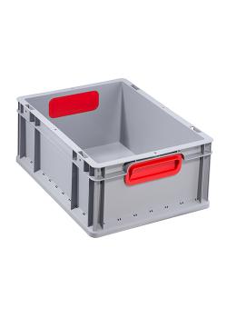 Euro containers ProfiPlus EuroBox 417 - with closed handles - External dimensions (W x D x H) 400 x 300 x 170 mm