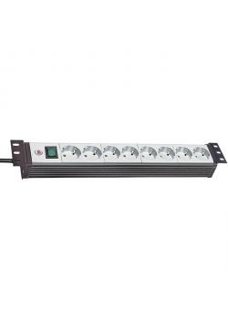 Premium Line 19 "power strip for cabinets - H05VV-F3G1,5 - 3 m cable