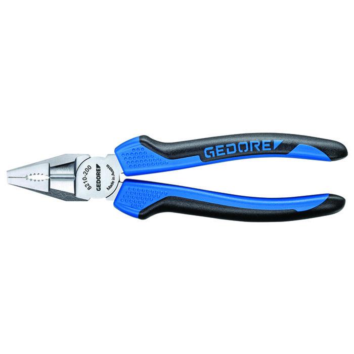 Combination pliers - chrome - German model - 2-component handle