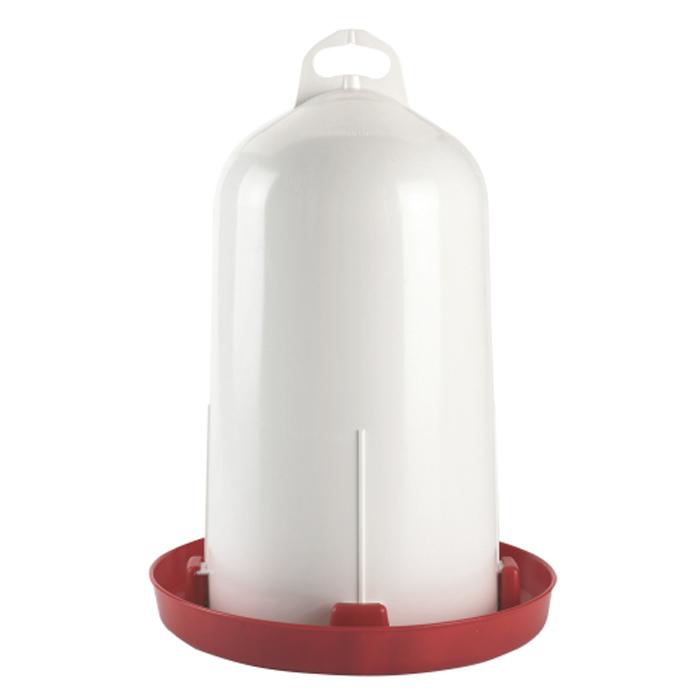Plastic drinker - double cylinder for chickens - 6 to 12 l