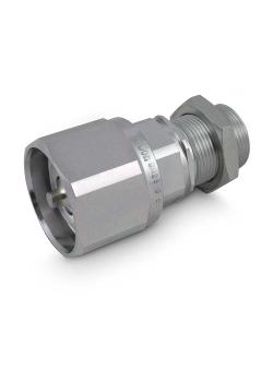 ValConÂ® VC-HDS plug - chrome-plated steel - DN 25 - size 2 to 4 - AG M30 x 2 to M42 x 2 mm - PN 333