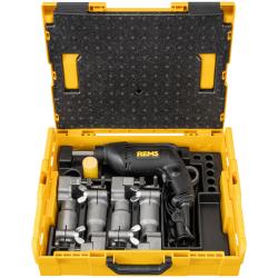 REMS Twist Set - Elektrisk rörexpander - för rördiametrar 12 till 22 mm eller 3/8 till 7/8 tum - i L-BOXX - pris per set