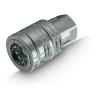 Faster plug-in coupling series PV - socket - chrome-plated steel - DN 12 - internal thread - G 1/2 "to NPT 1/2" - PN to 250