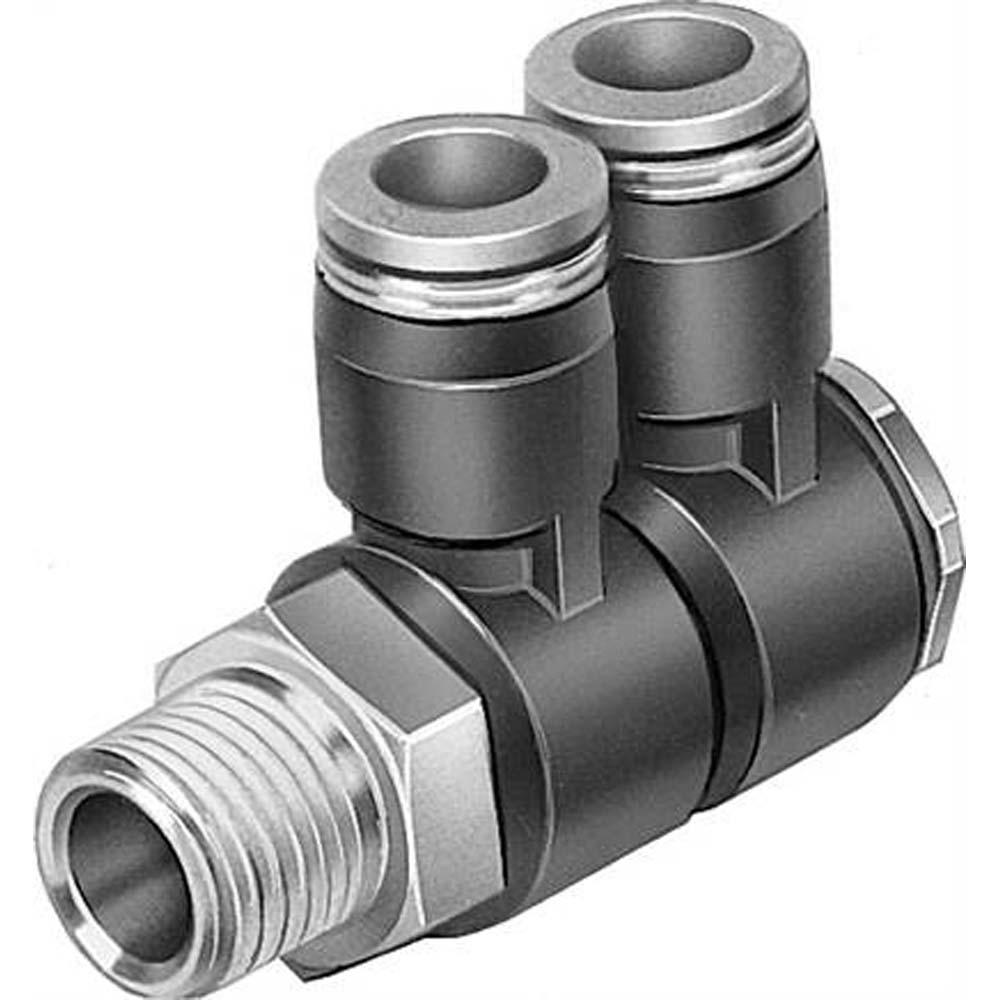 FESTO - QSLV2 - Multiple distributor - Standard size - Nominal width 2.3 to 6.5 mm - Price per piece