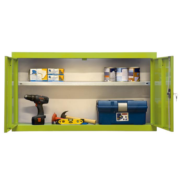 Shelf for tool cupboard - metallic