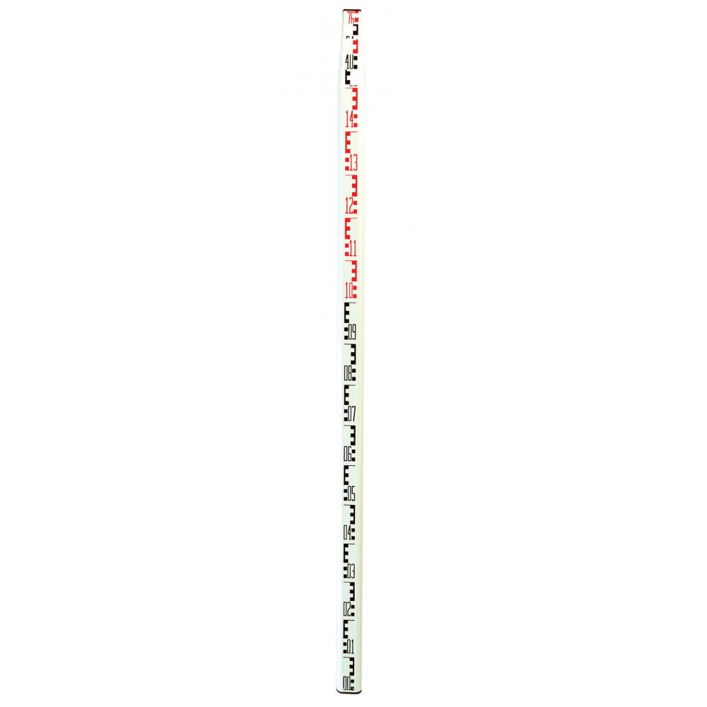 Łata niwelacyjna Nedo - GRP - zakres pomiarowy do 7,60 m - podziałka 1 lub 2 - w komplecie z osłoną - cena za sztukę