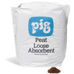 PIG® Torfbasiertes Streumittel - absorbiert Öl aber kein Wasser - Absorptionsmenge 30 l/Sack - Inhalt 5 kg - Preis per Stück