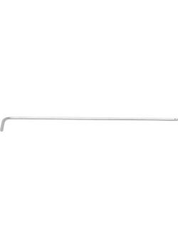 Unbrakonøgle - indre 6-kant - ekstra lang 115 mm - Ø 1,5 mm