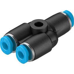 FESTO Push-in Y-connector - QSMY - Mini series - Nominal width 1.6 to 2.9 mm - PU 10 pieces - Price per PU