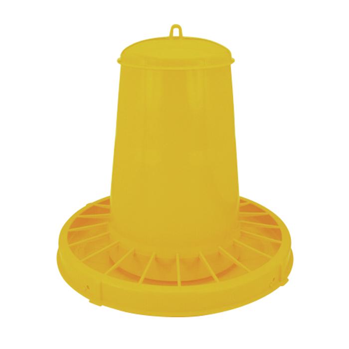 Automatic feeder - Plastic - for poultry - 2,5 L to 20 l