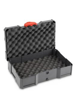 Transport case - FS TKZ - plastic - with nub pads in the lid and base