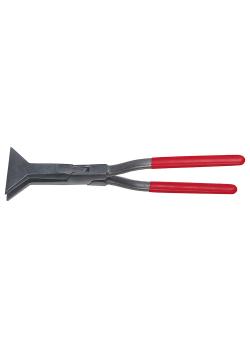 Crimping pliers - straight - jaw width 80 mm - total length 320 mm - quality steel