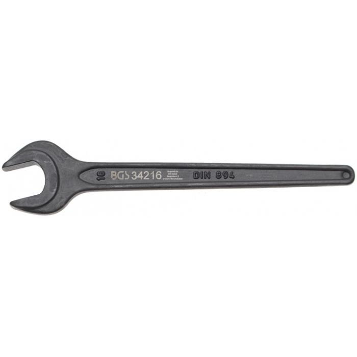 Öppen nyckel - DIN 894 - storlek 6 till 95 mm - Längd 74 till 860 mm