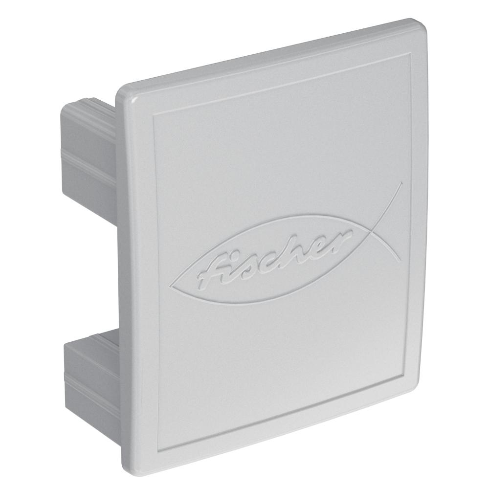 Profildæksel AK SP - nylonplastik - grå eller sort - pakke med 1 eller 8 - pris pr. stk.