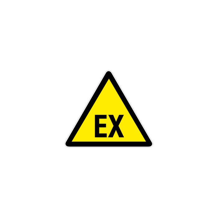 Warning Sign "Explosive atmosphere" - Joint length 5-40 cm