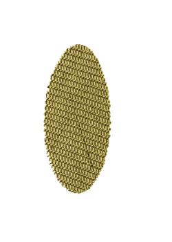 GEKA® smutssil - Ø 33 mm - mässingsnät - maskstorlek 0,45 mm - 10 st.