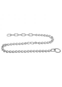 Grabner halsband - galvaniserad - galvaniserad - länktjocklek 8 mm - längd 180 till 190 cm