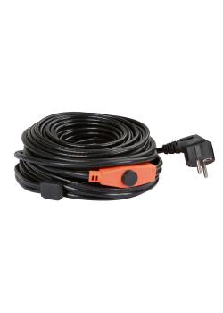 Frost protection heating cable with thermostat - frost-proof up to max. -45 °C - 230 Volt - heating capacity 16 to 784 W - length 1 to 49 m