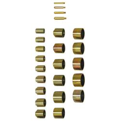 Gedore tryck-/stödhylsset - med styrstift - Ø 30 till 90 mm - kort version - pris per set