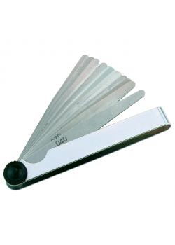 Fühlerlehre 0,05-0,60 mm 10 Blatt Abstandslehre Fühlerlehre 0,05-0,60 mm 10 Blatt Abstandslehre