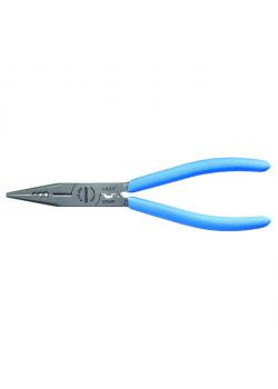 Multiple pliers - anti-slip grip - straight - with cutting edge