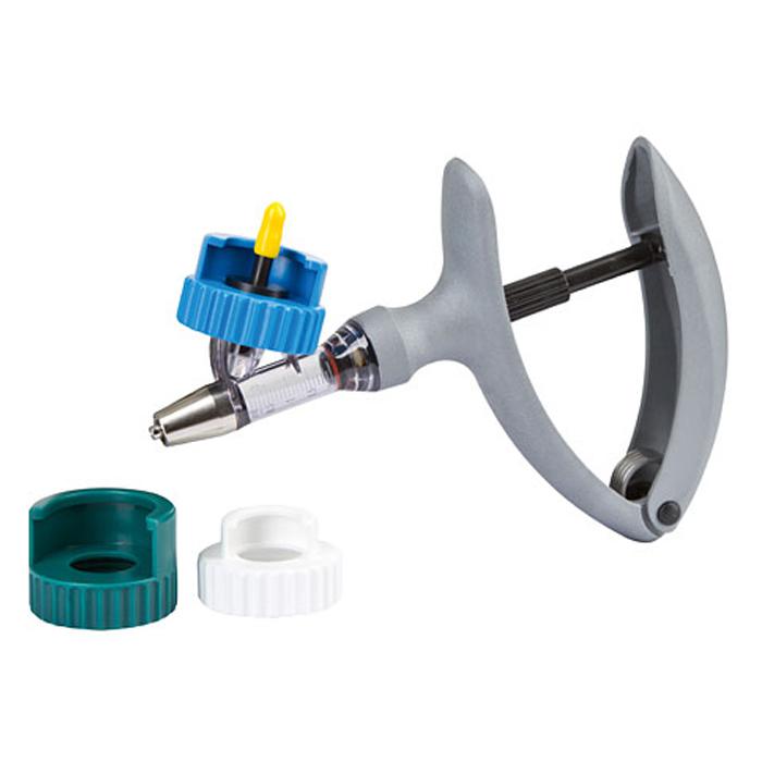 HSW ECO-MATIC® - med universaladapter til medicinflasker - indhold 0,3 til 5,0 ml