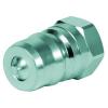 Plug-in coupling series ST-HNV - plug - steel chrome-plated - DN 5 to 40 - size 2 to 32 - IG G 1/8 "to G 2" - PN 100 to 500
