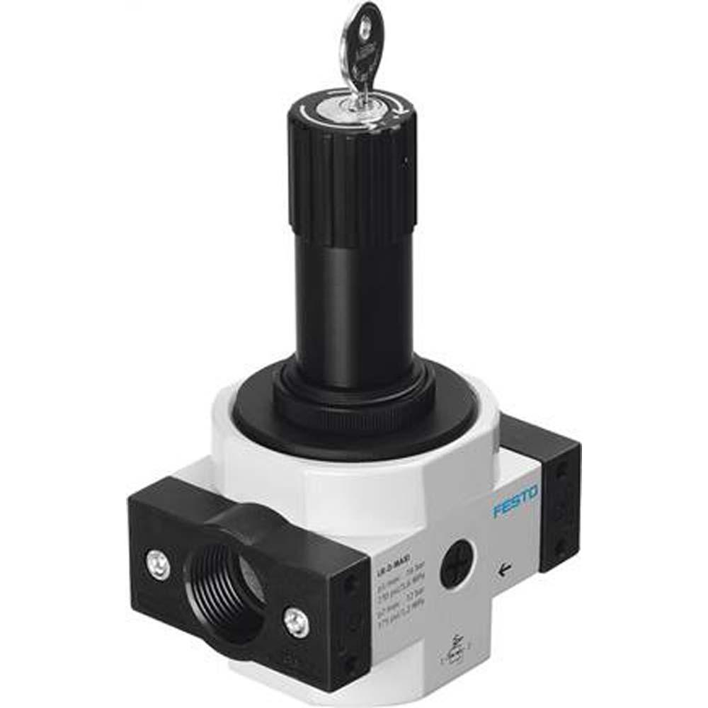 FESTO - LRS - Pressure regulating valve - Size Mini and Midi - Connection G1/8 to G3/4 - Price per piece