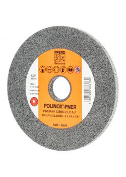 Abrasive fleece - PFERD POLINOX® - made of corundum or silicon carbide - for stainless steel, titanium etc.