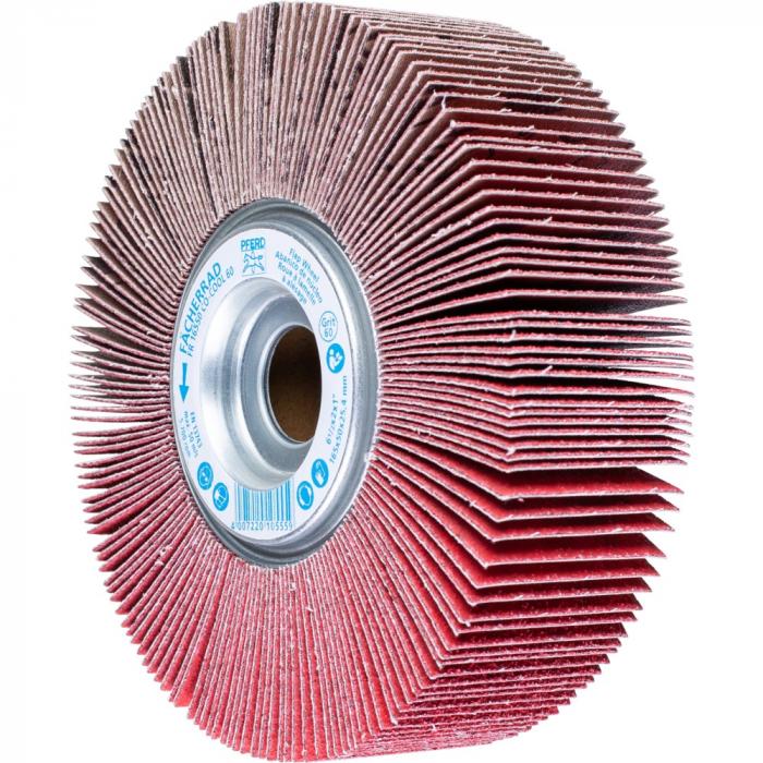 PFERD fan wheel FR - CO-COOL - outer diameter 150 and 165 mm - bore diameter - 25.4 mm - grain size 40 to 120 - pack of 2 - price per pack