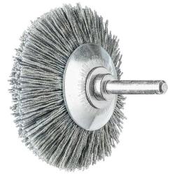 Tapered brush - PFERD - not knotted, made of SiC - with shaft - for non-ferrous metal etc. - Price per piece