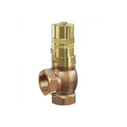 Series 618 - Excess Pressure Valves/Control Valves - Gunmetal - Angle Pattern - With Threaded Ports - Fixed - DN 10 to DN 50 - Various Types