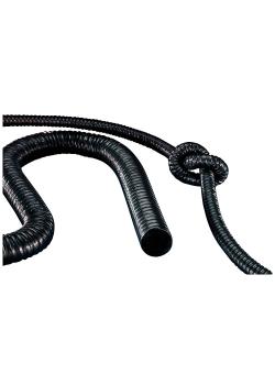 PROTAPE® PUR 330 AS BLACK - tuyau en polyuréthane antistatique - léger - noir - résistant à l'abrasion - longueur 10 m - prix par rouleau - différents modèles