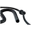 PROTAPE® PUR 330 AS BLACK - antistatic polyurethane hose - lightweight - black - abrasion-resistant - various versions - price per roll or meter