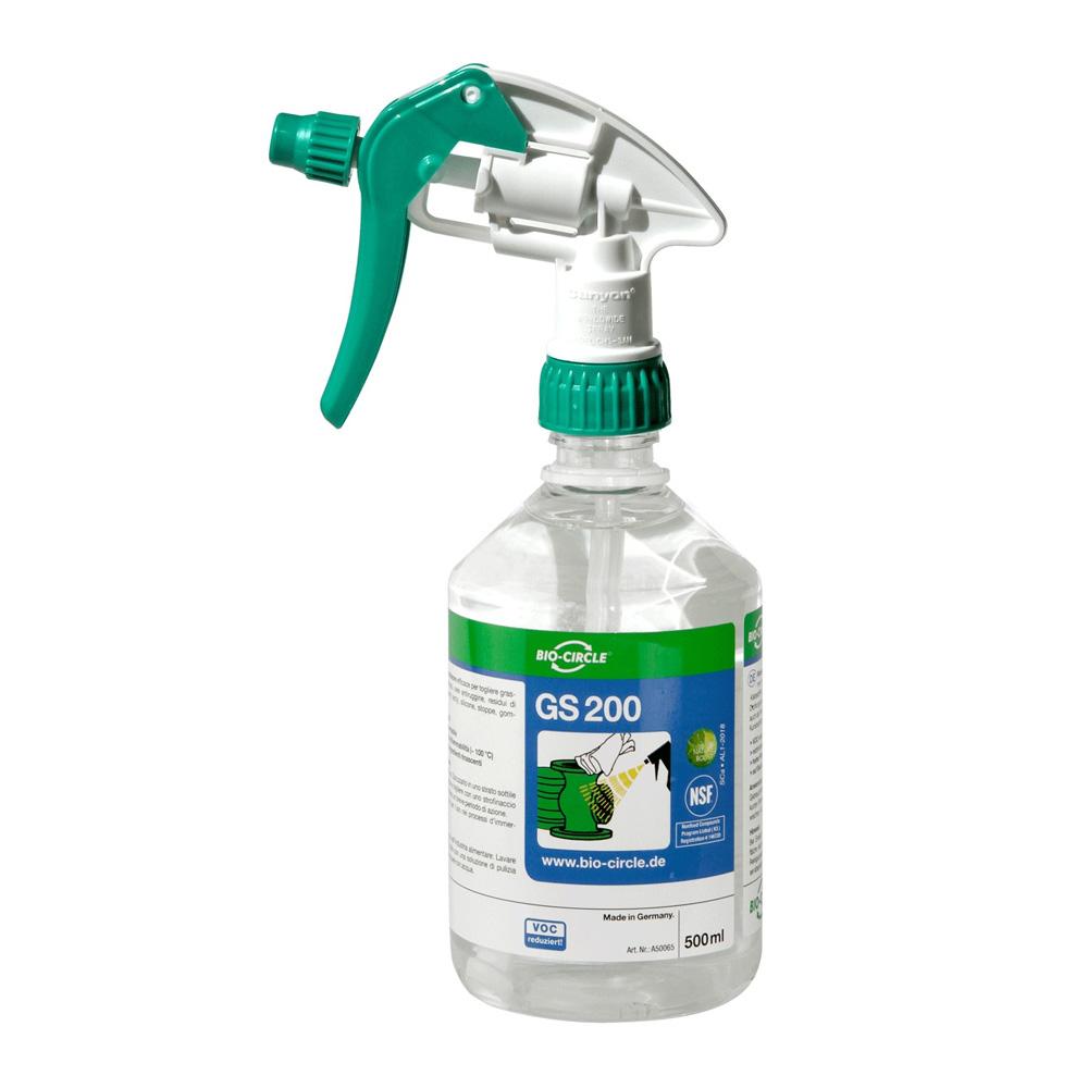 GS 200 - Detergente/sgrassante - pronto all'uso - spruzzatore, tanica o fusto in plastica - da 0,5 a 200 litri - prezzo per unità
