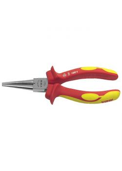 VDE-round nose pliers - with long jaws - length 160 mm - DIN ISO 5745