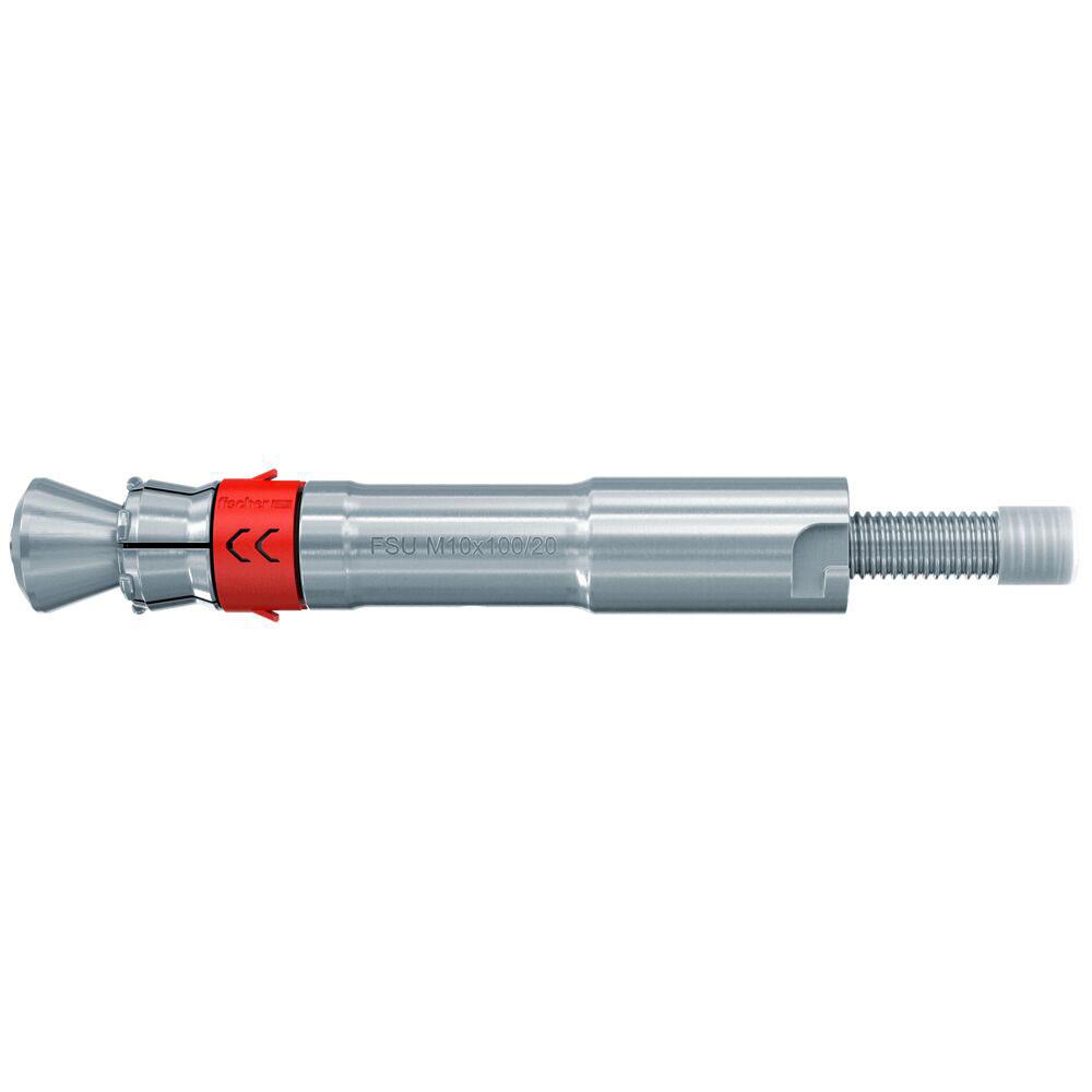 Undercut anchor FSU - electrogalvanized steel - thread M10 to M12 - anchor length 150 to 210 mm - PU 10 pieces - price per PU