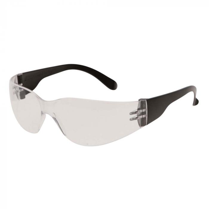 Safety glasses Light - frameless - with polycarbonate lenses - clear or tinted