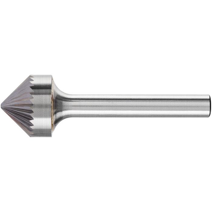Burrs - Cheval - carbure - diamètre de la tige 6 mm - Kegelsenkform - 90 °