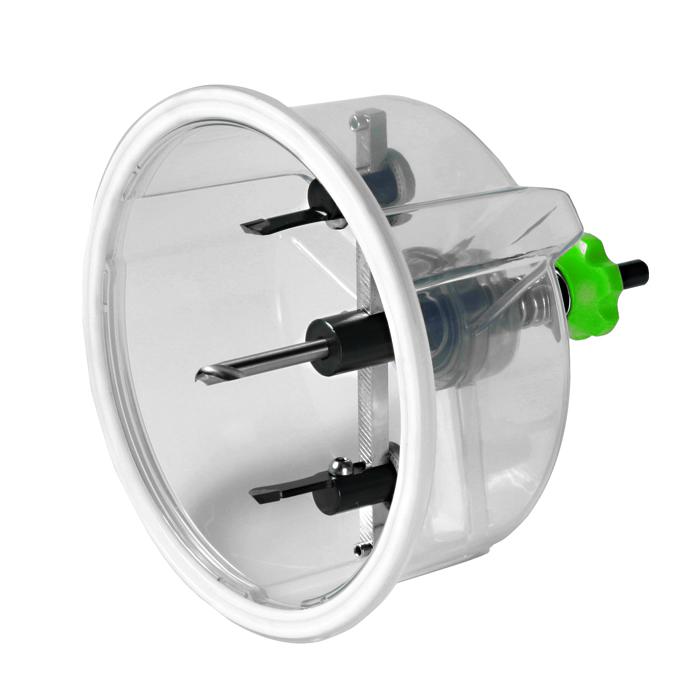 Circle cutter - per prese - Diametro 40 fino a 425 millimetri