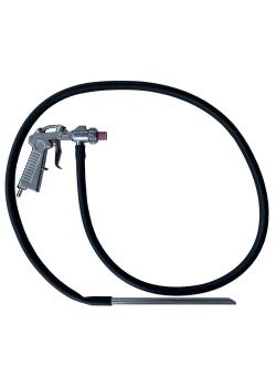 Blasting gun "Standard" aluminum - min. 350 l/min. at 6 bar - ID 10 mm - OD 12.5 mm - Delivery incl. 6 mm ceramic nozzle - suction pipe aluminum and blasting material hose